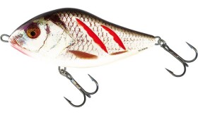 Salmo Wobler Slider Sinking 10cm - Wounded Real Grey Shiner,Salmo Wobler Slider Sinking 10cm - Wounded Real Grey Shiner