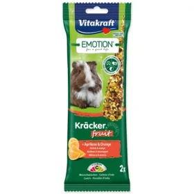 Vitakraft Emotion Kracker morče s ovocem / Tyčinky pro hlodavce / Doplňkové krmivo / 2 ks (495-33789)