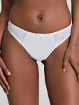 Dámská tanga Panache Tango Thong white 9099