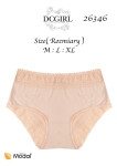 Kalhotky DC Girl 26346 A2, balení, velikosti M–XL ecru XL