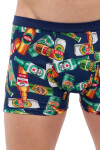 Pánské boxerky 280/236 Tatoo Bottles - CORNETTE tmavě modrá M