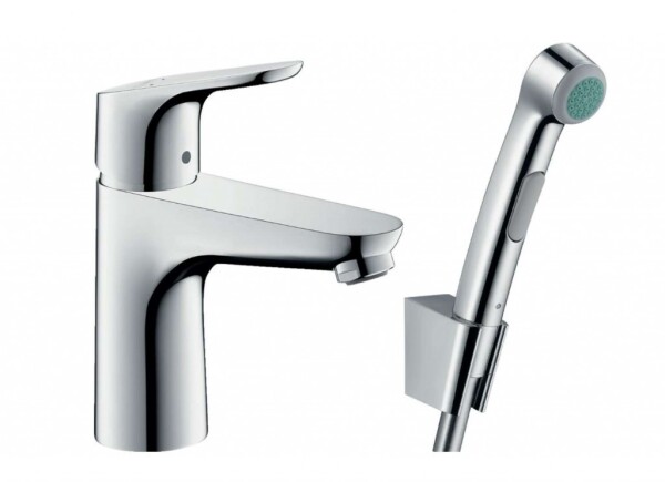 HANSGROHE - Focus E2 Umyvadlová baterie 100, s ruční sprchou Bidette, chrom 31927000