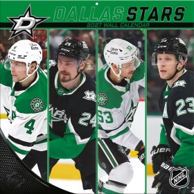 JF Turner Kalendář Dallas Stars NHL 2027 Wall Calendar