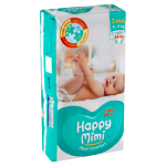 Happy Mimi Flexi Comfort dětské plenky 3 midi 44 ks