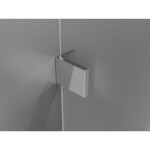 MEXEN/S - Lunar-F L sprchový kout skládací dveře pravá 90 x 70, transparent, chrom 836L-090-070-01-00-P