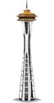 Metal Earth 3D puzzle Premium Series: Space Needle Světová výstava roku 1962