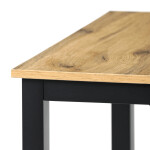 Jídelní stůl 110x70x75cm, mdf, divoký dub, GDT-202 OAK