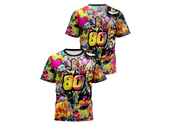 Dovoz Tričko 80. léta Velikost: XXL