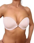 Dámská push-up korzetová podprsenka Calvin Klein QF8413 FRONT CLAP