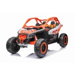 Mamido Elektrické autíčko Buggy Maverick Can-Am 2x24V 4x200W EVA oranžové