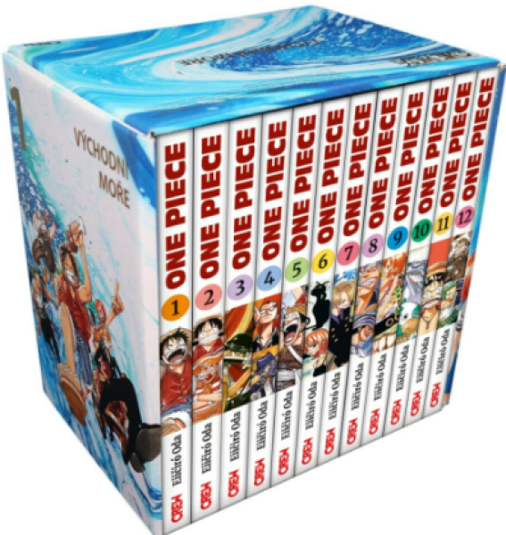 One Piece 1-12 - Sběratelský box, část 1: Východní moře - Eiičiró Oda