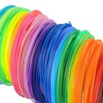 Iso PLA vlákna filament 1.75mm Sada 30 kusů x5m pro 3D pera a 3D tiskárny 6809