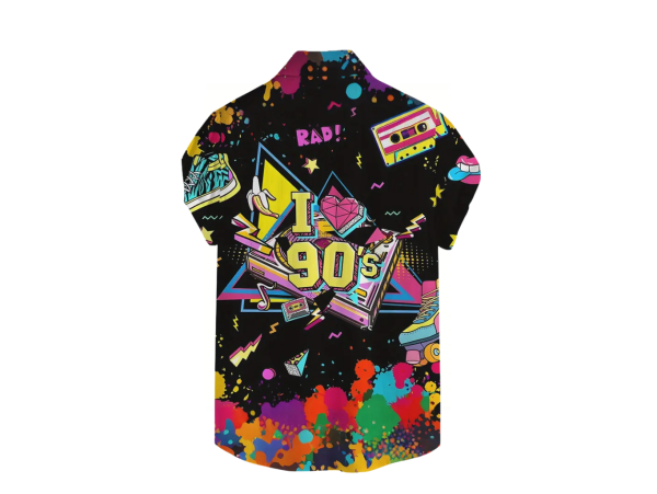 Dovoz Košile retro 90. léta Velikost: XXL