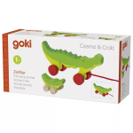 Goki Goki Tahací krokodýl s mládětem