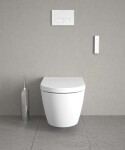 DURAVIT - SensoWash Starck Elektronický bidet s keramikou, Rimless, SoftClose, HygieneGlaze, alpská bílá 650001012004310