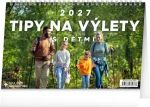 NOTIQUE Tipy na výlety s dětmi 2027 / Stolní kalendář / 23,1 x 14,5 cm