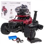 Mamido Terénní autíčko na dálkové ovládání Crawler Pioneer 1:12 s kamerou červené