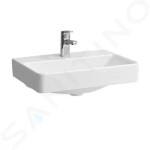 Laufen - Pro S Umyvadlo 600x380 mm, 1 otvor pro baterii, bez přepadu, s LCC, bílá H8129534001561