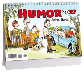 Stolní kalendář 14denní 2027 Aria Humor, koření života