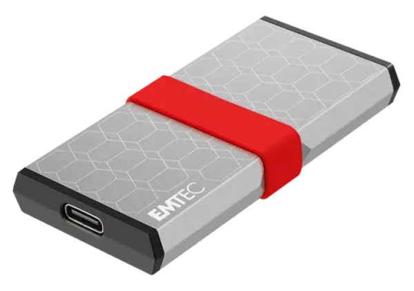 EMTEC X205 Mini SSD 256GB / USB-C 3.2 Gen2 / čtení: 1100MBs (ECSSD256GX205)