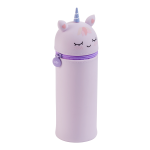 Miquelrius B2F - penál se zipem Little Pets, jednorožec, sv. fialový