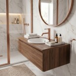 REA - Umyvadlová baterie Venti Brush Copper Low REA-B9786