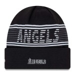 New Era Pánská zimní čepice Los Angeles Angels MLB Black Colorway 2024 Clubhouse Beanie