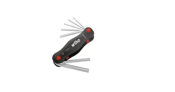 Wiha PocketStar 23040 černá / Multitool / 7 dílů / vnitřní šestihran 2-8 mm (23040)