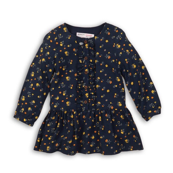 Tunika dívčí, Minoti, TRAVELLER 8, modrá - 68/80 | 6-12m