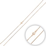 LUNICA Stříbrný řetízek SNAKE ROSE 50cm 0831