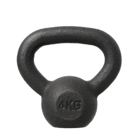 HMS KZG04 Litinový kettlebell 4 kg černý (5907695517774)