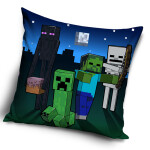 Dětský povlak na polštářek Minecraft Temná Noc