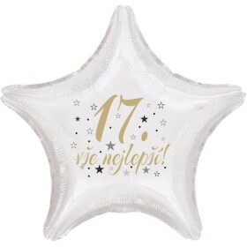 17 narozeniny balónek hvězda Balonky.cz 17 narozeniny balónek hvězda Balonky.cz