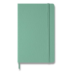 Zápisník Moleskine Colored Patterned - tvrdé desky, L, čistý, světle zelený