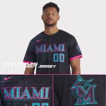 Nike Pánský dres Miami Marlins MLB City Connect Limited Velikost: M