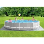 Intex Bazén Frame Pool Set Prism Rondo Ø 457 x 122 cm s kartušovou filtrací