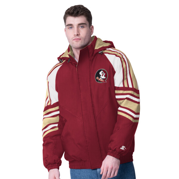 Starter Pánská bunda Florida State Seminoles NCAA Frontier Hooded Jacket Velikost: L