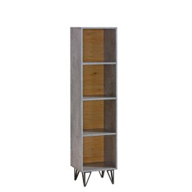 FRONTI Regál LOFTER 11 beton millenium + dub wotan