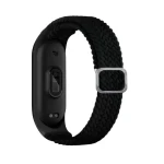 Beline Textile Mi Band 5/6/7 černá / Pásek pro Xiaomi Mi Band 5/6/7 / Textilní