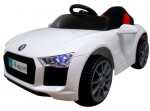 Mamido Elektrické autíčko Cabrio B4 eko-kůže bílé
