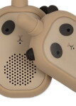 Konges Sløjd Dětské vysílačky Walkie Talkie Panda – set 2 ks, hnědá barva, plast