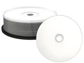 MediaRange MRPL402 / BD-R Blu-ray disk / 25 GB / 4x / bílý potisknutelný / 25 ks / cake box (MRPL402)