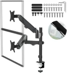 Maclean MC-136 / Stolní držák pro dva monitory / 17-32" (3)