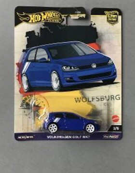 HOTWHEELS Premium Volkswagen Golf MK7 3/5