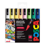 Posca sada popisovačů PC-5M, SPRING, 1,8 - 2,5 mm, mix jarních svěžích barev (8 ks)