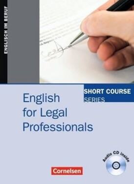 English for Legal Professionals + audio CD - Andrew Frost