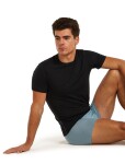 Pánské merino boxerky ICEBREAKER Mens 125 ZoneKnit Boxers, Flint Blue velikost: L