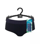 Dámské kalhotky EVER Infused Aloe High waist - BLACK - černé 0004 - SLOGGI BLACK M