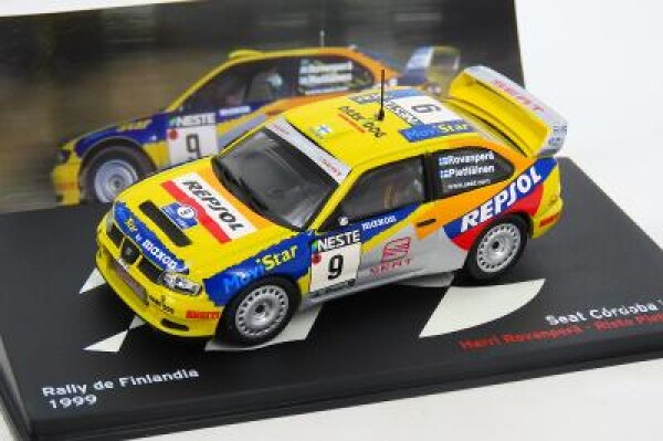 Seat Cordoba Rally 1999 Rovanpera Deagostini Altaya 1:43 F098 NEW08