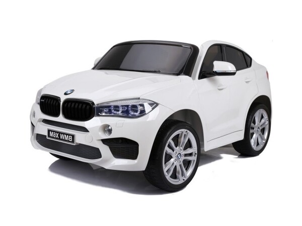 Mamido Elektrické autíčko BMW X6 M dvoumístné XXL bílé